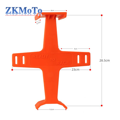 Motorcycle Fork Seal Savers - ABS Glossy Finish Protector Guard for Motocross Enduro Bikes - Fork Brace Support Block Accessory