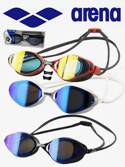 Professional Swimming Goggles with Silicone Cap - Waterproof Anti-Fog HD Vision