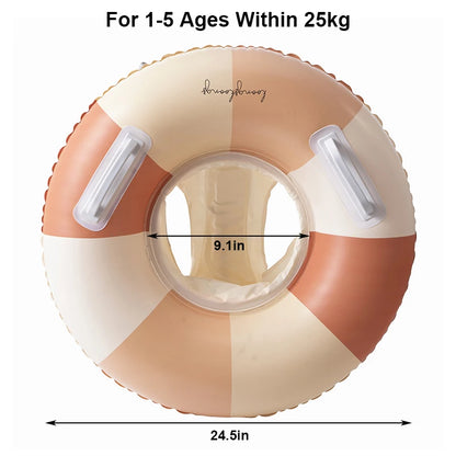 Inflatable Baby Swim Ring - Pool Float for Kids