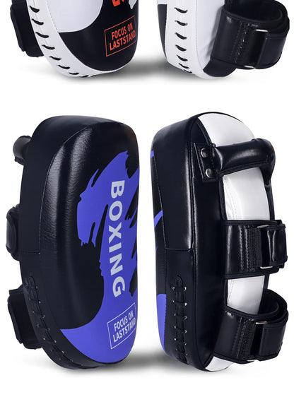 PU Leather Boxing Kicking Pad – Hand & Foot Target for Muay Thai, Taekwondo & MMA Training