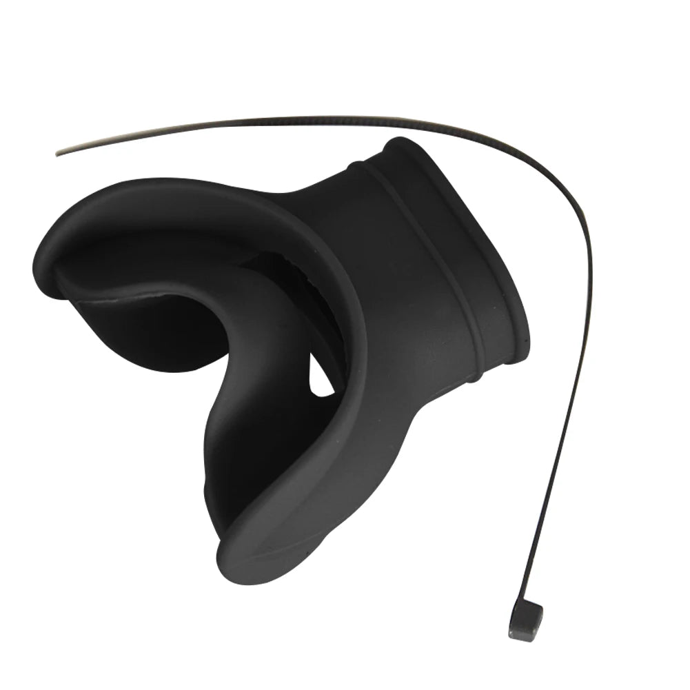 Premium Silicone Scuba Diving Mouthpiece - Comfortable Regulator Cover with Octopus Holder Retainers