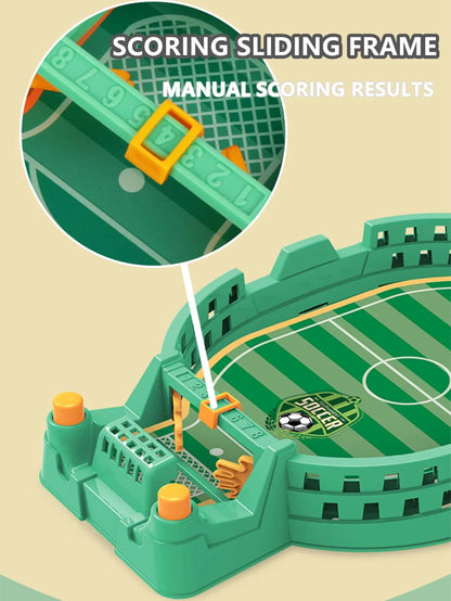 Mini Tabletop Soccer Game - Interactive Desktop Football Competition for Family & Friends
