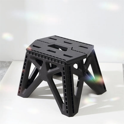 Portable Folding Camping Stool - High Load Bearing Outdoor Chair for Fishing, Beach & Camping