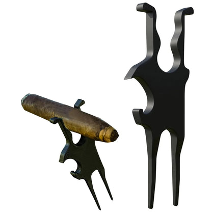 Magnetic Golf Cart Cigar Holder & Divot Tool - Multi-Function Beer Clip Accessory (1PC/2PCS)