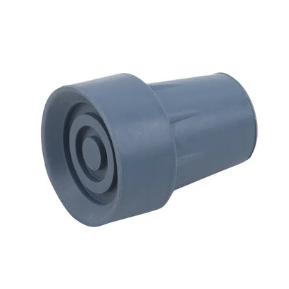 Heavy Duty Rubber Walking Stick Ferrule - Metal End Cap Cover for Canes, Crutches & Hiking Sticks (1-3 Pack)