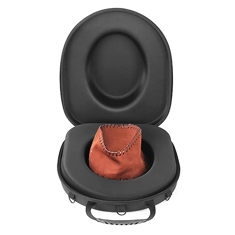 EVA Hat Storage Box Travel Case Durable Carrying Bag for Cowboy Fedora Baseball Felt Hats Crushproof Organizer