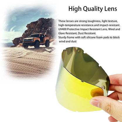 NAFEIB Windproof Impact-Resistant Motorcycle Goggles – MTB, ATV & Off-Road Eyewear