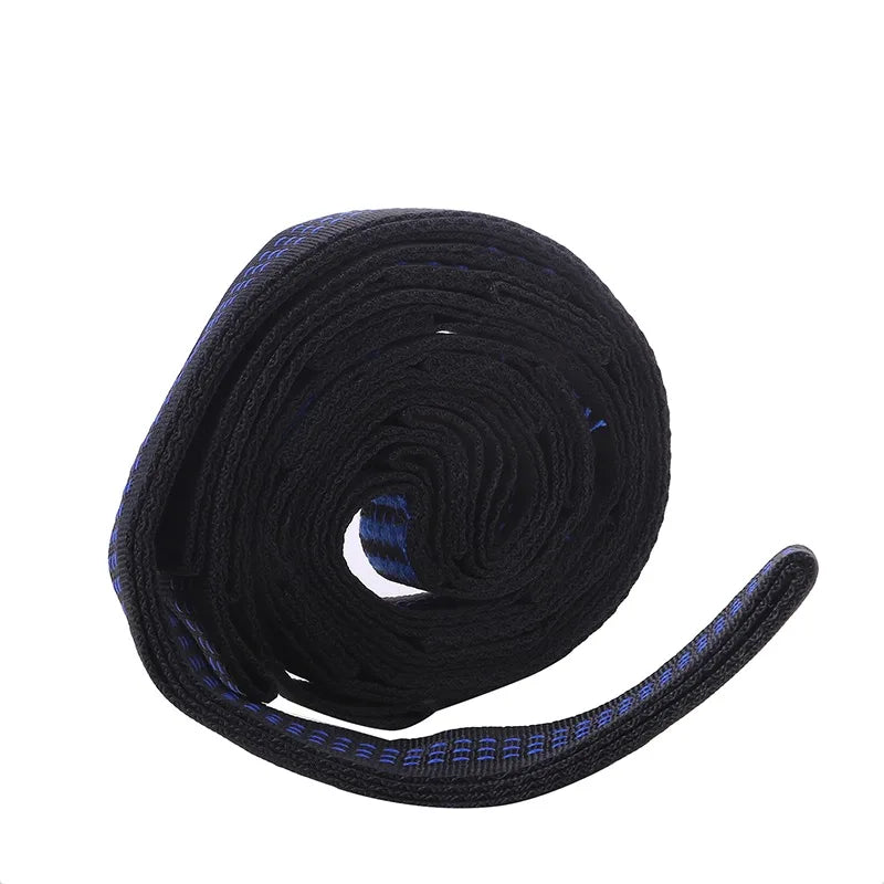 Hammock Straps 2-Pack - 600lbs Capacity Polyester Suspension System with 5 Adjustment Rings