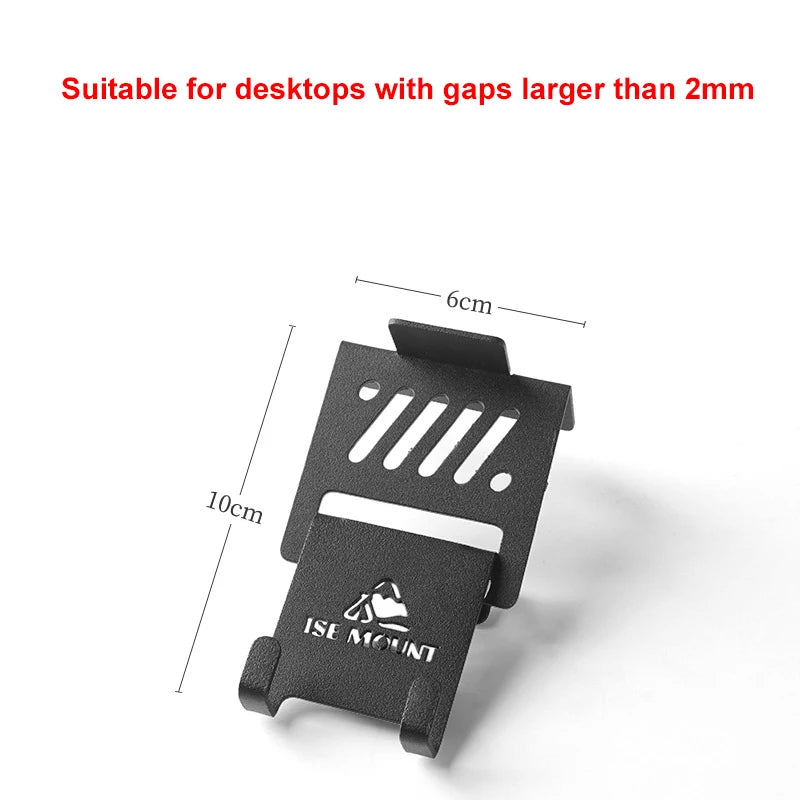 Stainless Steel Gas Canister Hook - Camping Table Stove Tank Hanger Organizer for Outdoor Cooking