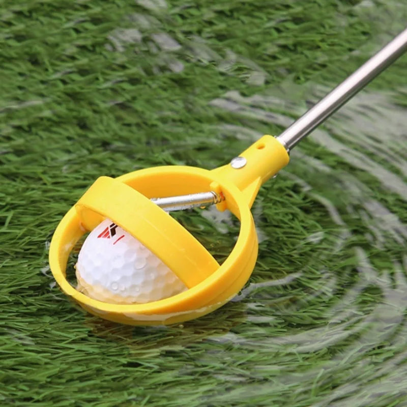 79-Inch Telescopic Golf Ball Retriever - 8-Section Stainless Steel Automatic Locking Ball Picker & Scoop Tool
