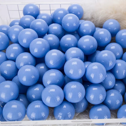 Colorful Ocean Ball Pit Balls - Eco-Friendly Non-Toxic Plastic Play Balls 5.5cm (50pcs Love & Star Shapes)