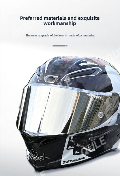 AGV Pista GP R / GP RR / Corsa R Motorcycle Helmet Visor - Full Face Shield Replacement Lens with Case