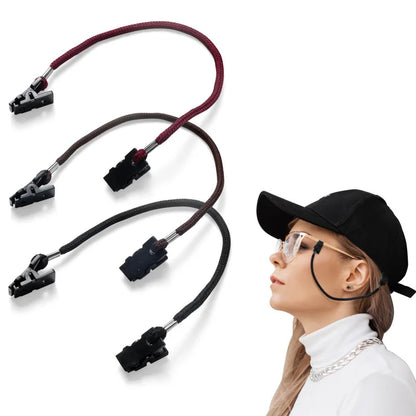 Wind-Proof Hat Clip Retainer Set - 2-Pack for Golf, Fishing & Outdoor Sports
