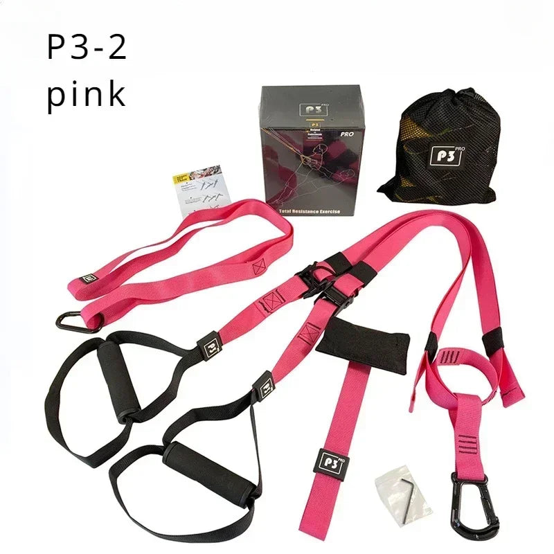 Suspension Training Strap System – Adjustable Full Body Resistance Bands for Strength and Fitness
