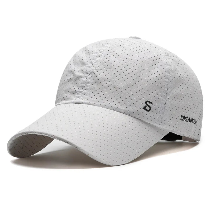 Men's Quick-Dry Breathable Baseball Cap - Outdoor Sun Hat for Summer Fishing
