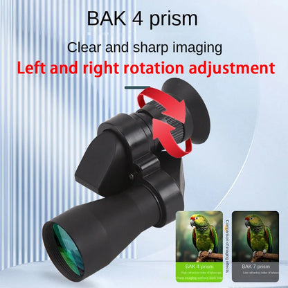 High-Definition Portable Monocular Telescope - High Magnification Zoom for Hunting, Camping, Mountaineering & Outdoor Fishing