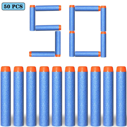 Soft EVA Foam Darts 7.2cm - 100 Pack Refill Bullets for Toy Blasters