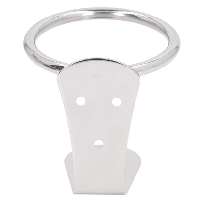 316 Stainless Steel Boat Ring Drink Holder - Rustproof Wall Mount Cup Holder for RV, Yacht & Marine Applications