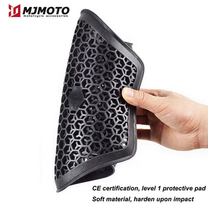 CE-Certified Motorcycle Back Protector - Spine Armor Insert for Riding Jackets
