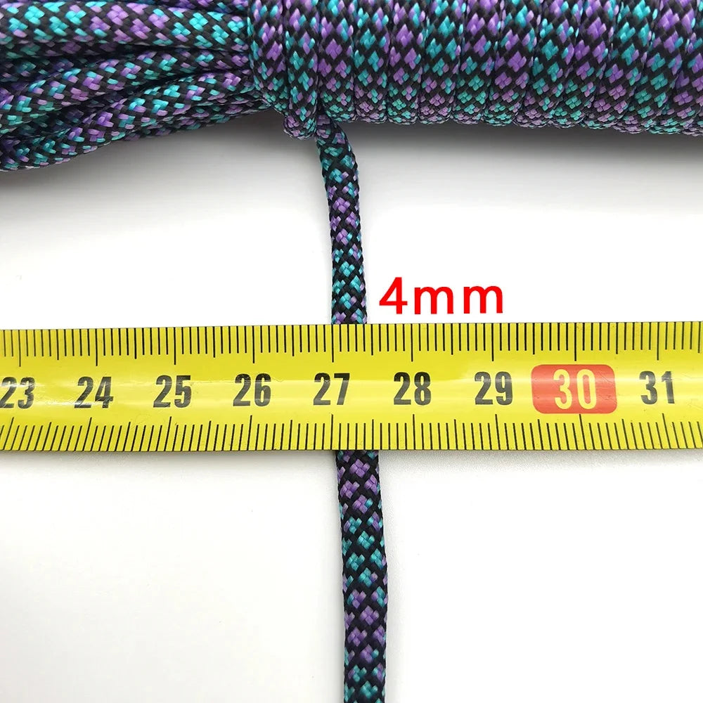 7-Strand Paracord Survival Rope - 5m x 4mm for Camping, Climbing, and Outdoor Adventures