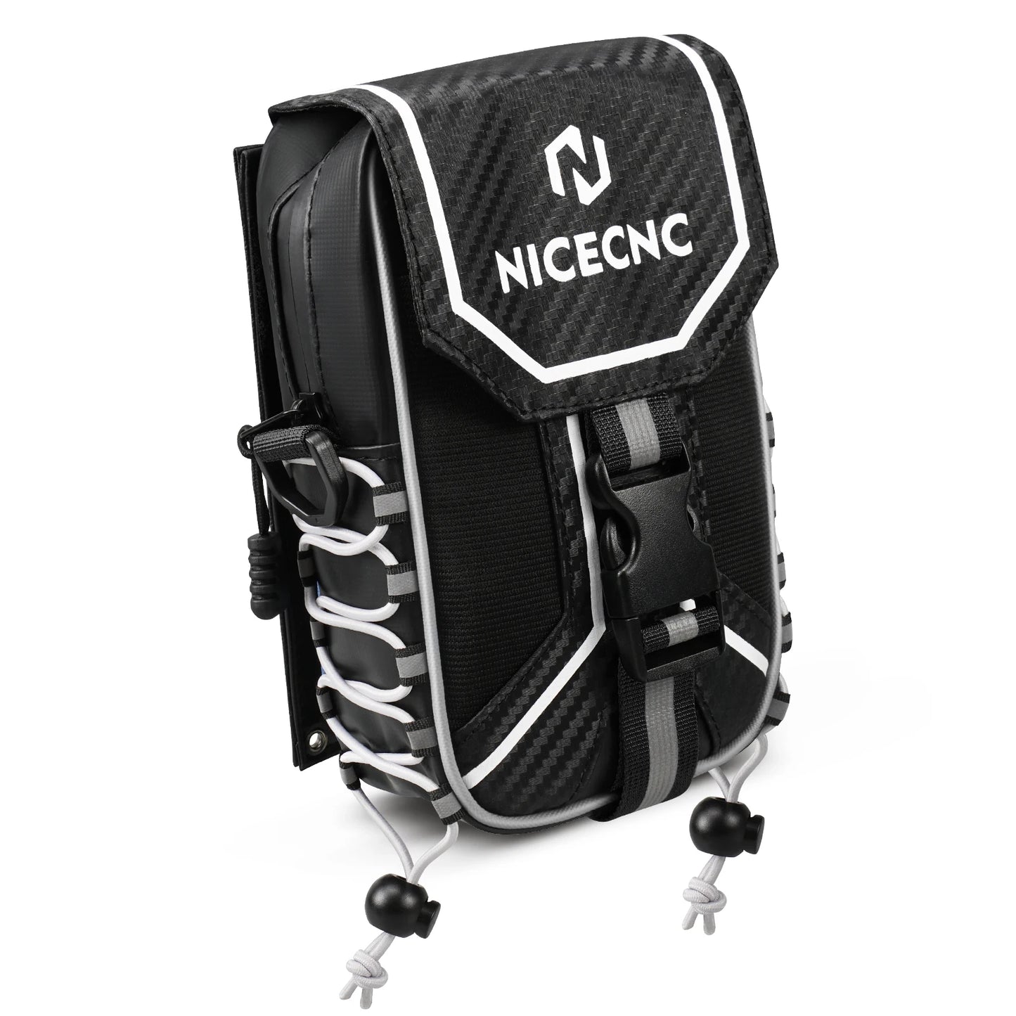 NICECNC Water-Resistant Front Fender Tool Bag for Yamaha YFZ 450 YFZ450R YFZ450X YFZ450SE - ATV Off-Road Storage Pack