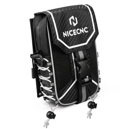 NICECNC Water-Resistant Front Fender Tool Bag for Yamaha YFZ 450 YFZ450R YFZ450X YFZ450SE - ATV Off-Road Storage Pack