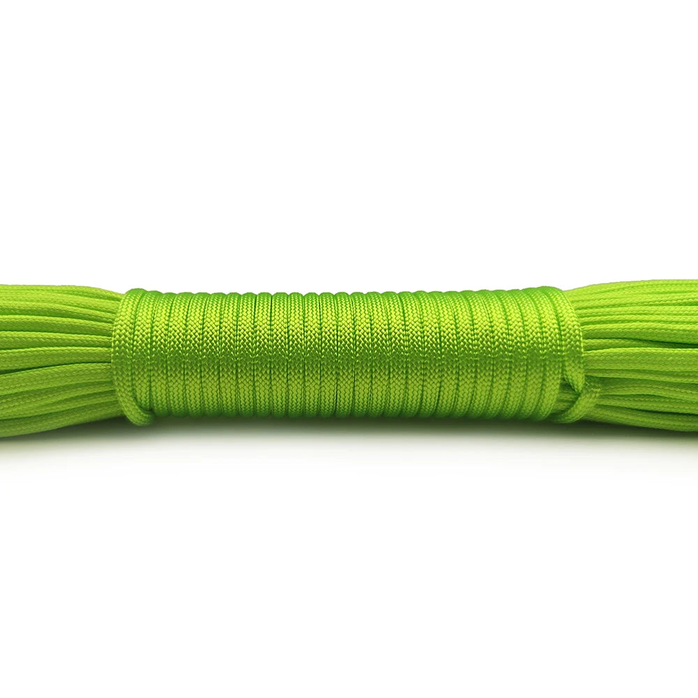 7-Strand Paracord 4mm - Survival Rope for Camping, Hiking, and Outdoor Use (5m/10m/31m Options)