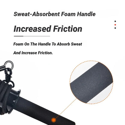 Wrist & Forearm Strength Trainer - Heavy-Duty Roller Exerciser with Foam Grip for Arm Muscle Building