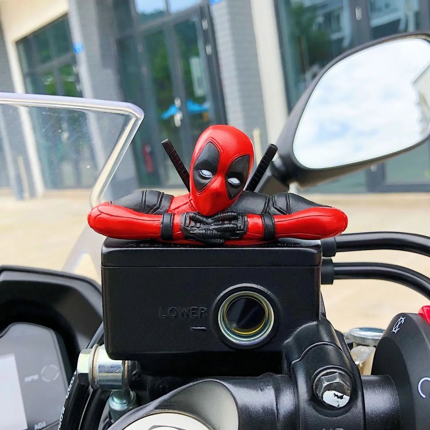 Deadpool Anime Action Figure - Mini Car Dashboard Decoration Pendant Doll Toy Gift