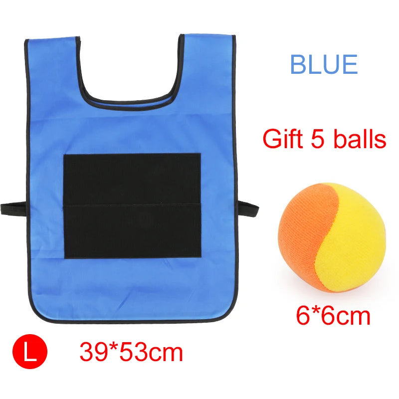 Sticky Ball Vest Set - Outdoor Sports Game for Kids | Parent-Child Interactive Exercise Toy | Safe Physical Activity Gift