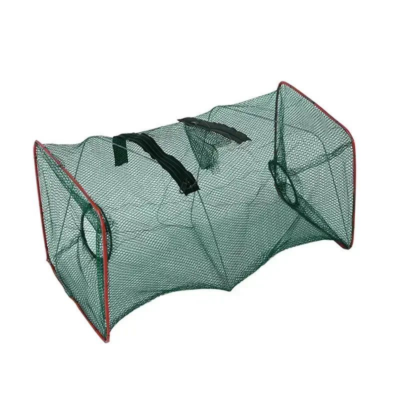 Collapsible Fish Cage Trap - 1pc Cast Net for Crab, Shrimp & Crayfish | Premium Fishing Tackle