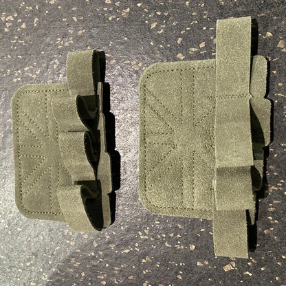 Premium Leather Weight Lifting Gloves - Palm Protection for Men & Women - Fitness Training Grips for Weightlifting, Pull-Ups & Gymnastics