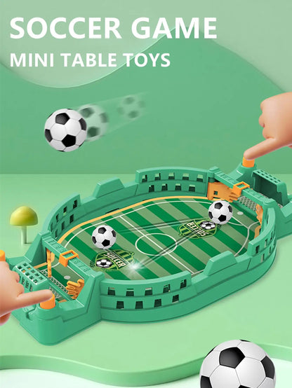 Mini Tabletop Soccer Game - Interactive Desktop Football Competition for Family & Friends