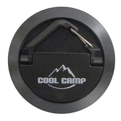Multi-Purpose Magnetic Camping Hook - Portable Tent Ceiling Clamp with Suction Cup for Outdoor Rope & Lamp Storage