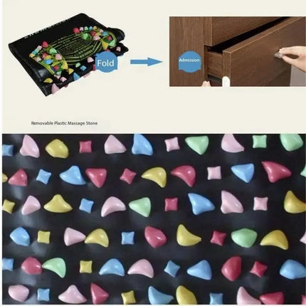 Foot Massage Pad Foot Massager Walking Pad Practical Home Use Fatigue Relief Physical Massage Shiatsu Board