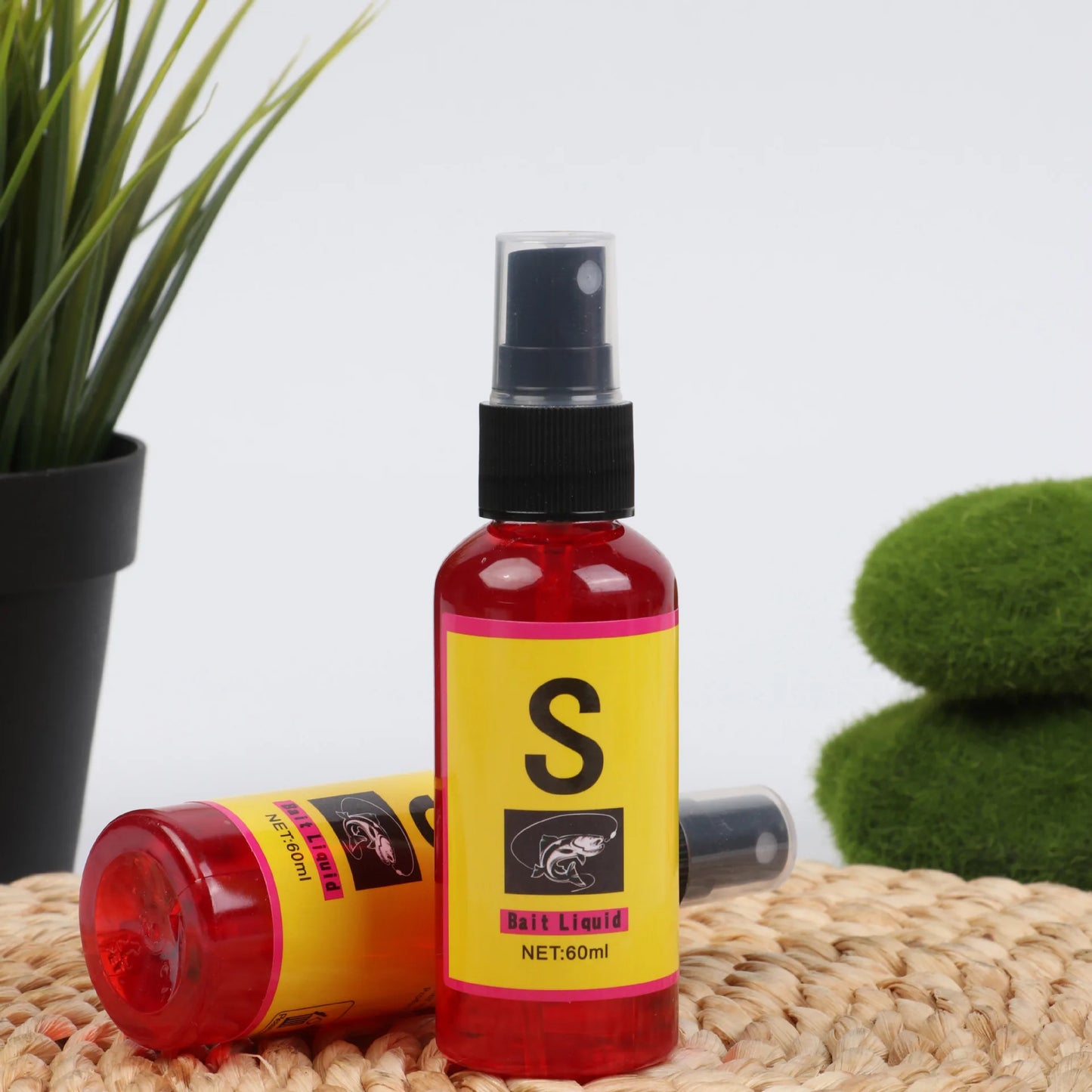 Carp Fishing Lure Additive - 60ml Aqueous Solution Bait for Crucian Carp & Nest Material