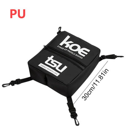 Adjustable Paddleboard Deck Cooler Storage Bag - Sealed Zipper Food Bag for Stand-Up Paddle Boards