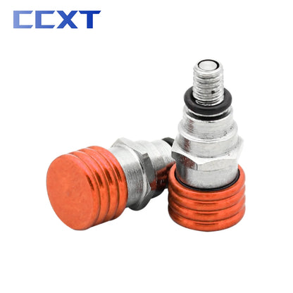 M4x0.7 Fork Air Bleeder Valves - KTM SX/SXF/EXC/EXCF/XC/XCF/XCW/XCFW 85-500cc (2005-2019) - Universal Motorcycle Motocross Parts