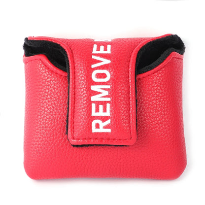 "Remove Before Flight" Golf Club Headcover - Premium Synthetic Leather Protection for Driver, Putter & Woods