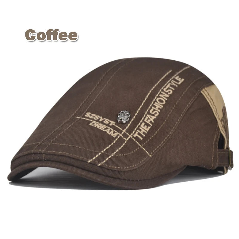 Sun Shade Newsboy Beret Cap - Leisure Style