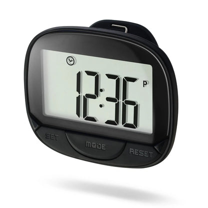 Multi-functional Step Counter 3D Pedometer with Clip for Fitness
