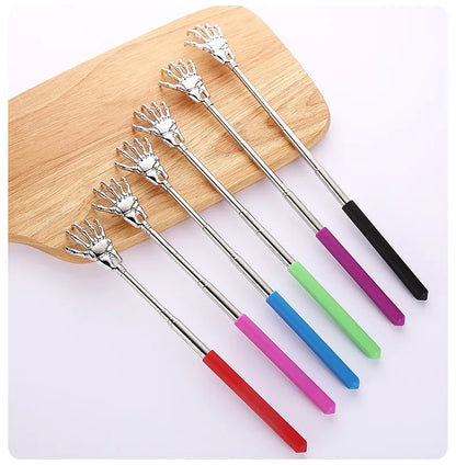 Telescopic Back Scratcher - Portable Extendable Stainless Steel