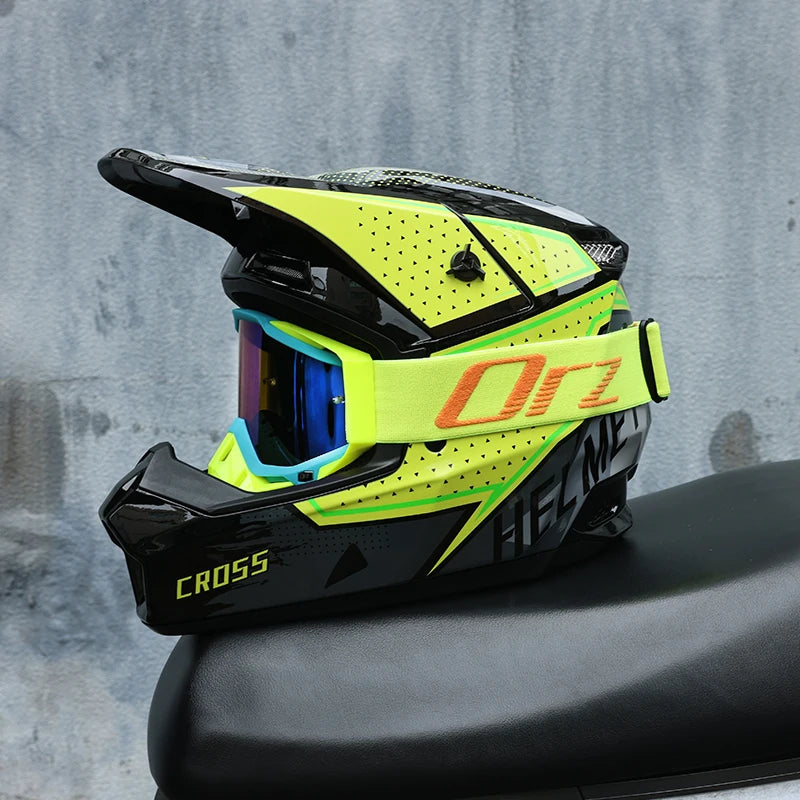 Full-Face Off-Road Motorcycle Helmet - Model 903 - Electric Vehicle Mountain Downhill - All-Season