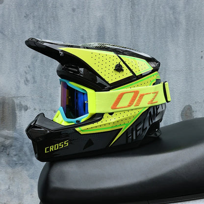Full-Face Off-Road Motorcycle Helmet - Model 903 - Electric Vehicle Mountain Downhill - All-Season