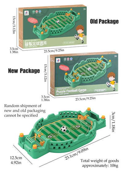 Mini Tabletop Soccer Game - Interactive Desktop Football Competition for Family & Friends