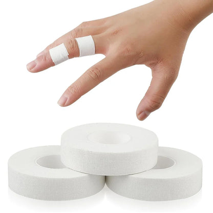 Athletic Finger Tape - Skin-Friendly Sports Protection Wrap for Baseball, Lacrosse & Gymnastics (1/2/3 Roll Options)