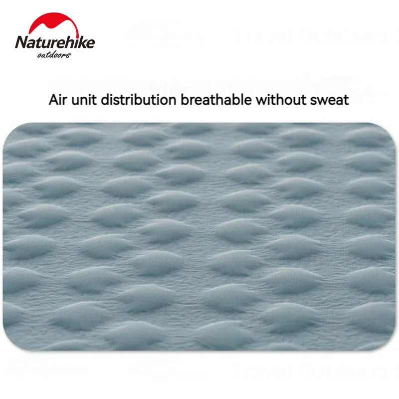 Ultralight Self-Inflating Air Mattress - Quick Folding Portable Camping Bed