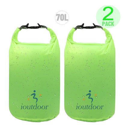 Waterproof Dry Bag 10L - Lightweight Combo Wet/Dry Bag for Kayaking Swimming Fishing Rafting - 210T Polyester