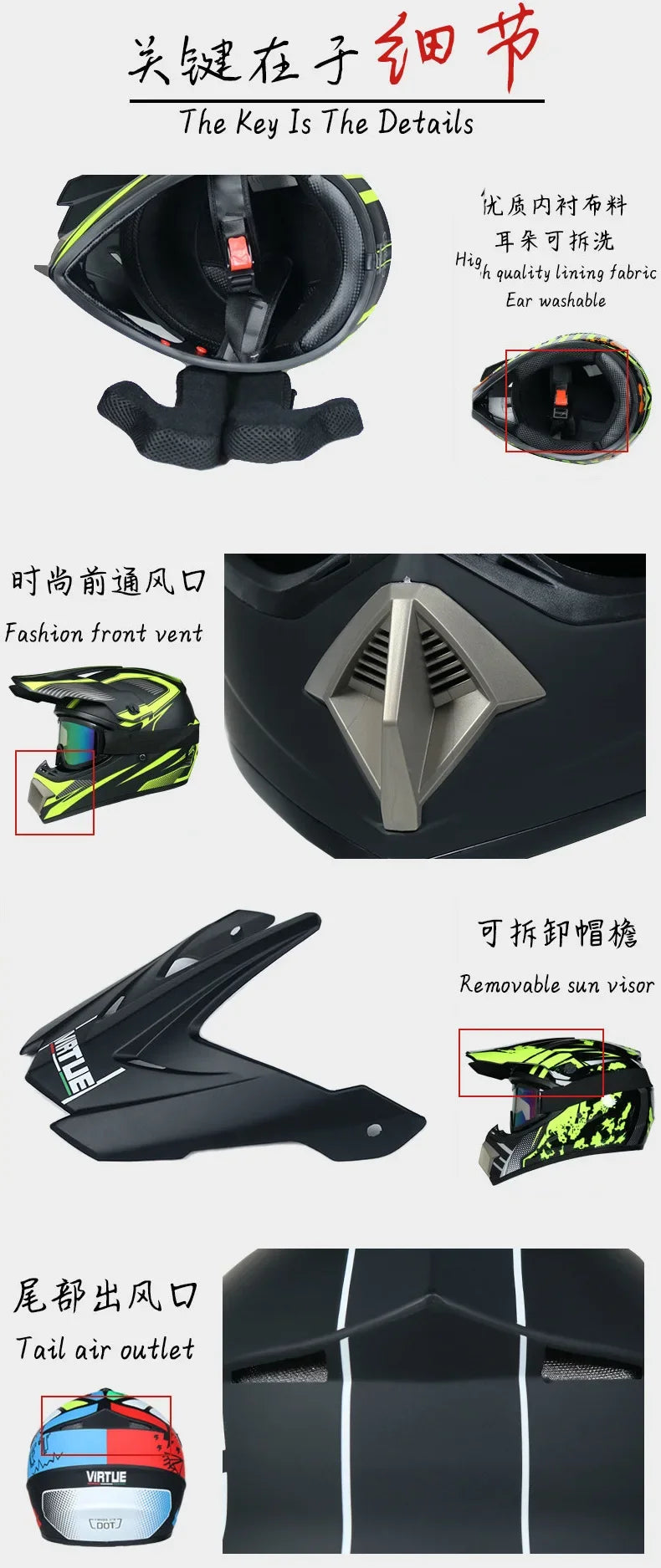 Full Face Motocross Helmet - Off-Road Downhill AM DH Cross Capacete - Free Shipping + 3 Free Gifts