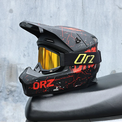 Full-Face Off-Road Motorcycle Helmet - Model 903 - Electric Vehicle Mountain Downhill - All-Season